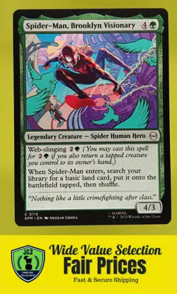 2025 MTG Marvel Spider-Man (SPM) Spider-Man, Brooklyn Visionary #115 - Image 1