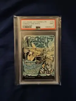 MTG 2023 Lord of the Rings Gandalf The White Borderless Poster PSA 9 - Image 1