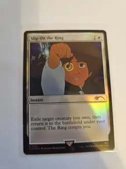 Slip on the Ring FOIL MTG Secret Lair LP - Image 1