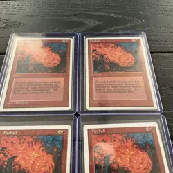 Lot of (6) 1995 Fireball Revised Edition MTG RARE - Image 4