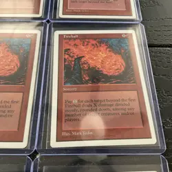 Lot of (6) 1995 Fireball Revised Edition MTG RARE - Image 5