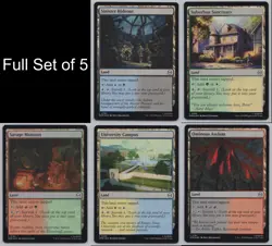 MTG (5) Foil Non Basic Dual Land Set - Surveil Lands - Spider-Man (SPM) -o82 - Image 1