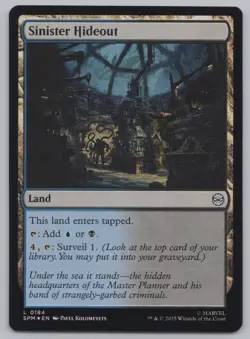 MTG (5) Foil Non Basic Dual Land Set - Surveil Lands - Spider-Man (SPM) -o82 - Image 2