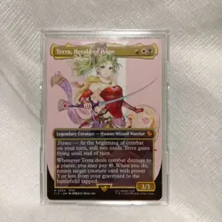 MTG FINAL FANTASY Terra, Herald of Hope Borderless M 0204 English 2025 Hobby - Image 1