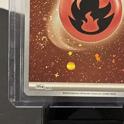 Pokemon TCG Basic Fire Energy 002 Scarlet & Violet 151 Cosmos Holo - Image 5