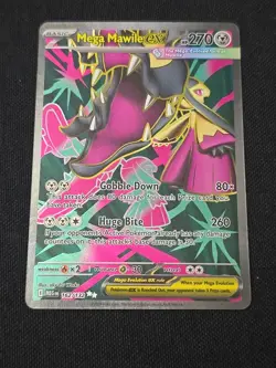 Mega Mawile ex 162/132 Me01: Mega Evolution Ultra Rare Holo Pokemon TCG NM - Image 1