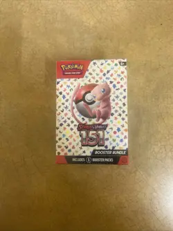 Pokemon Scarlet Violet 151 Booster Bundle 6-Pack, Factory-Sealed - Image 1