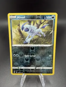 Pokemon TCG - Reverse Holo Absol 38/73 - Champion's Path 2020 - Image 1