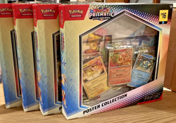 Pokemon TCG Scarlet & Violet Prismatic Evolutions Poster Collection - Lot of 4 - Image 1