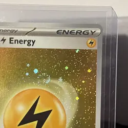 Pokemon TCG Basic Lightning Energy (Cosmos Holo) 004 SV01: Scarlet & Violet Base - Image 3