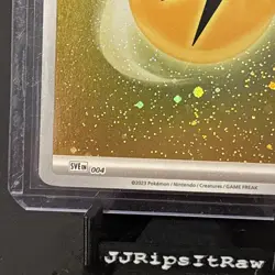 Pokemon TCG Basic Lightning Energy (Cosmos Holo) 004 SV01: Scarlet & Violet Base - Image 5