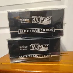 Pokemon Evolving Skies Sword Shield Elite Trainer Box ETB Set of 2, Sealed - Image 5