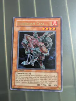 Yugioh Guardian Ceal Ultra Rare DCR 1st Edition LP/NM - Image 1