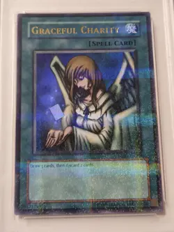 Graceful Charity HL04-EN004 PSA 9 Hobby League 4 Ultra Parallel Rare Yugioh MINT - Image 2