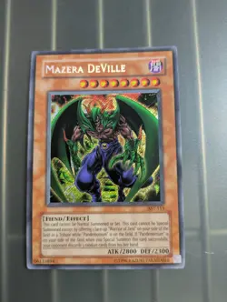 Yugioh Mazera DeVille AST-111 Secret Rare Holo - NM - Image 1