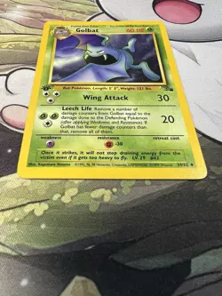 1ST EDITION Pokemon TCG Golbat 34/62 Fossil 1999 WoTC Card Vintage NEAR MINT NM - Image 4