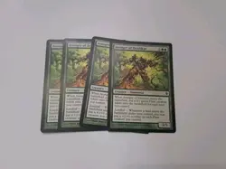 4 Avenger of Zendikar Worldwake Green Mythic Rare MAGIC MTG CARD - Image 1