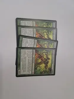 4 Avenger of Zendikar Worldwake Green Mythic Rare MAGIC MTG CARD - Image 2