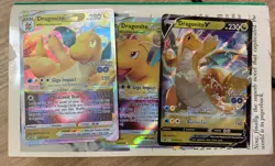 Dragonite V & Dragonite VSTARSWSH236 SWSH235 Black Star Promo Pokemon Card TCG - Image 1