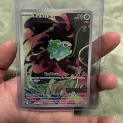 Bulbasaur 133/132 Stamped Mega Evolution Pokemon Card - Image 1