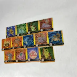 Lot of 13 Pokemon Artbox Action Flipz 3D Lenticular Cards Bulbasaur Abra Machoke - Image 3