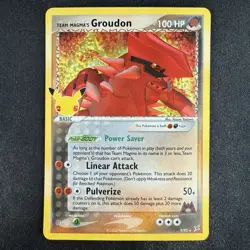Pokemon TCG Team Magma's Groudon 9/95 Celebrations Classic Collection Holo Card - Image 1