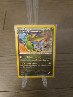 Flygon 76/111 - XY Furious Fists - Pokemon 2014 Rare TCG Card - NM - Image 1