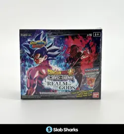 DRAGONBALL SUPER CARD GAME REALM OF THE GODS SEALED BOOSTER BOX - Image 1