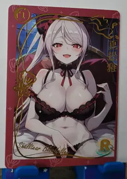 Shalltear Bloodfallen Overlord R Card Goddess Story Genki Parade CCG Waifu Anime - Image 1