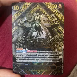 One Piece Card Game Marshall.D.Teach (SP) Gold OP09-093 Legacy of the Master LP - Image 1