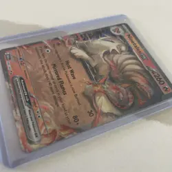 Ninetales GX Pokemon Card - Heat Wave & Mirrored Flames - Image 4