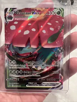 Venusaur VMAX SWSH102 SWSH: Sword & Shield Promo Cards Holo - Image 2