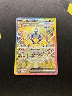 Galvantula ex 168/142 NM -Special Illustration Pokemon Card- Crown Stellar (6q) - Image 1