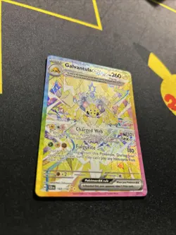 Galvantula ex 168/142 NM -Special Illustration Pokemon Card- Crown Stellar (6q) - Image 2