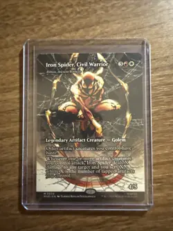 Iron Spider, Civil Warrior - Alibou, Ancient Witness (Borderless) Marvel... - Image 1