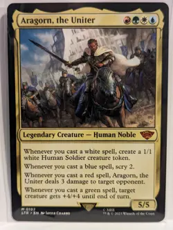Magic: Lord of the Rings: Aragorn, the Uniter #192 NM - Image 1