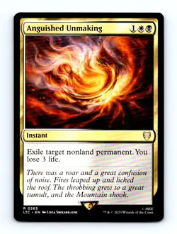 #265 2023 Tales of Middle-earth Commander LTC * Anguished Unmaking Rare - Image 1