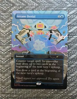 Arcane Denial Foil Secret Lair (1545) Magic The Gathering MTG - Image 1