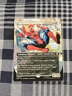 Spectacular Spider-Man [Borderless] #14 | Magic Marvel Spider-Man - Image 1