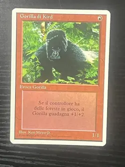 Magic MTG Italian Revised Kird Ape Artist Proof Near Mint - Only 50 Exist! - Image 1