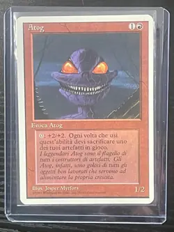 Magic MTG Italian Revised Atog Artist Proof Near Mint - Only 50 Exist! - Image 3
