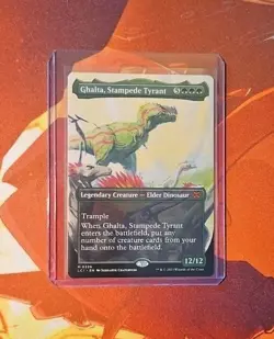 Ghalta, Stampede Tyrant (Borderless) 326 The Lost Caverns of Ixalan NM - Image 1