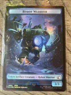 Emblem - Sephiroth, One-Winged Angel Robot Warrior Token Final Fantasy Foil - Image 2