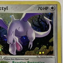 Aerodactyl 1/92 Legend Maker Reverse Holo Pokemon: HOLO Rare - DAMAGED / PLAYED - Image 4