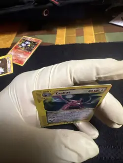 Crystal Crobat 147/144 Skyridge Holo Rare Pokemon Card WOTC - Image 2