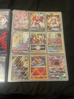 Binder Collection Huge Pokemon Card TCG Lot Ex, Full Arts, Gold, NM - LP - Image 3