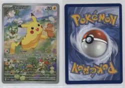Pikachu (Paldea Adventure Chest) Holo Pokemon Scarlet & Violet Black Star Promo - Image 3