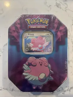 Pokemon 2019 Strong Bond Tin Blissey TCG Factory SEALED! - Image 1