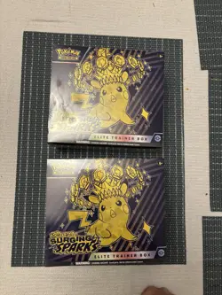 2x Pokemon TCG Surging Sparks ETB Elite Trainer Box Brand NEW Factory Sealed - Image 1