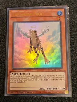 Treeborn Frog Ultra Rare LART EN073 Yu-Gi-Oh NM/M Sealed Lost Art - Image 1
